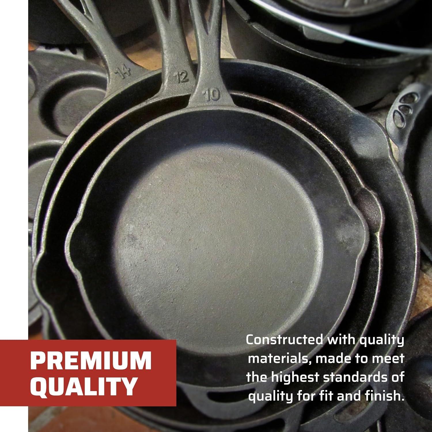 imageCamp Chef True PreSeasoned Cast Iron 12 Classic Skillet