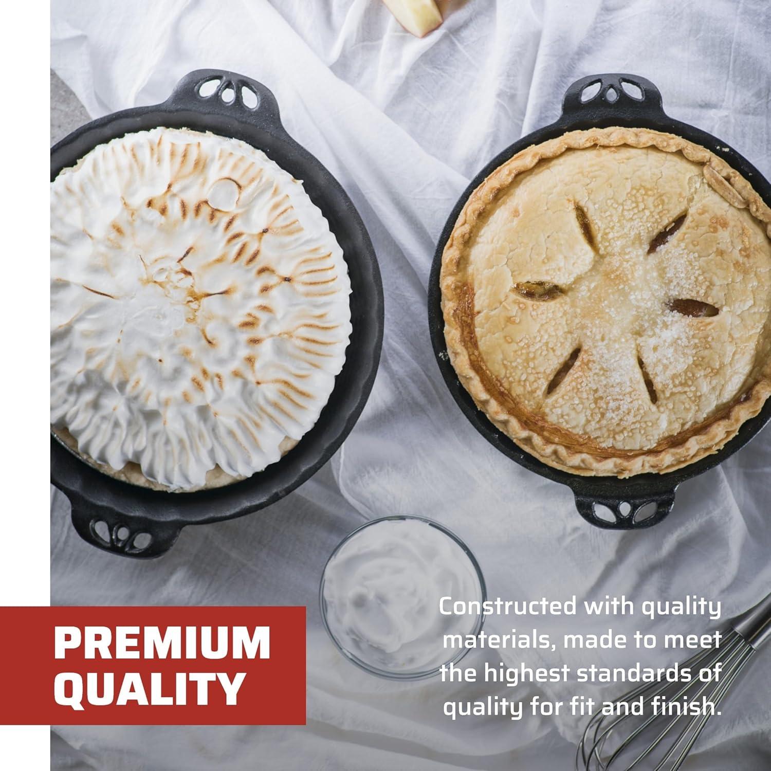 imageCamp Chef True Seasoned Cast Iron Pie Pan 10