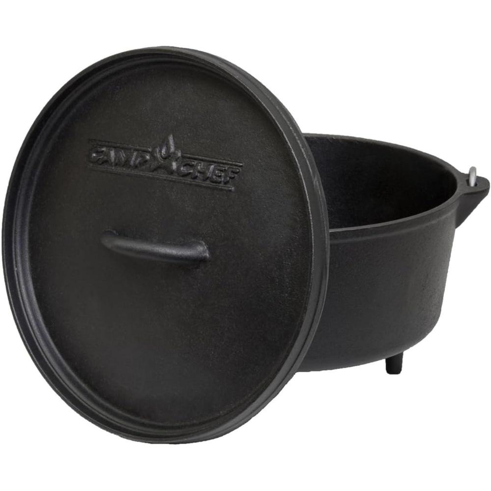 imageCamp Chef Classic 10 Deep Dutch OvenBlack