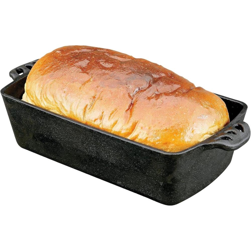 imageCamp Chef Home Seasoned Cast Iron Bread Pan1