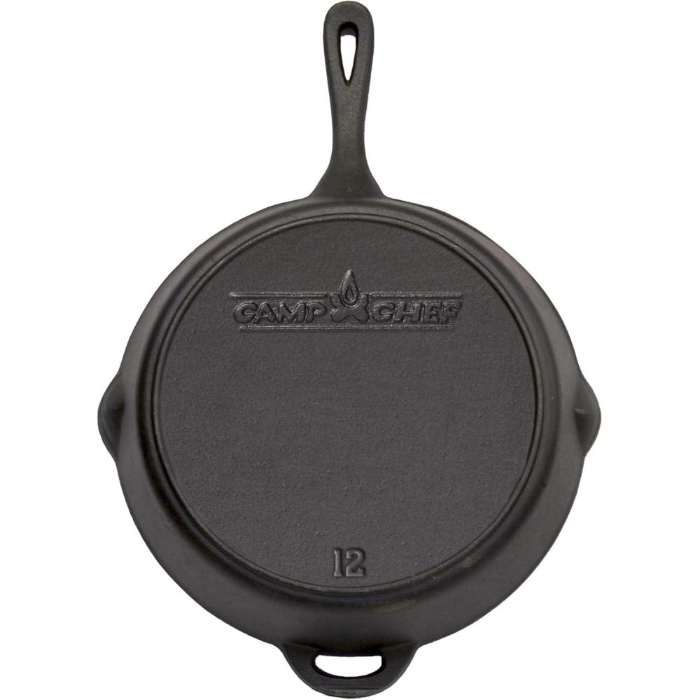 imageCamp Chef True PreSeasoned Cast Iron 12 Classic Skillet