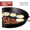 Camp Chef SLJ20 20″ Lumberjack – Seasoned Steel Skillet