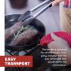 Camp Chef True Pre-Seasoned, Cast Iron 12″ Classic Skillet