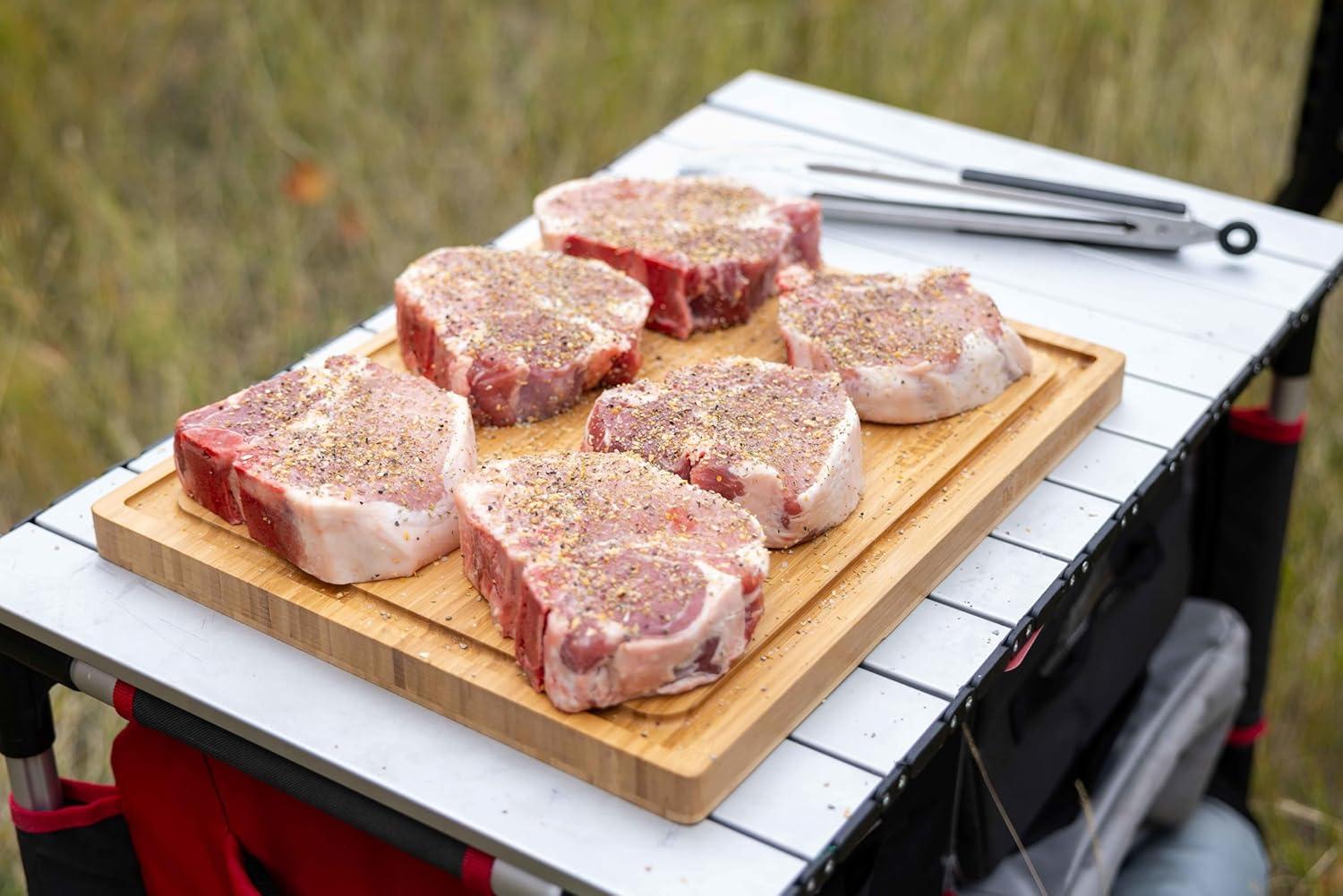 imageCamp Chef Sherpa Camp Table amp Organizer Table top 27 x 17 Table Height 28 BrickTable Organizer