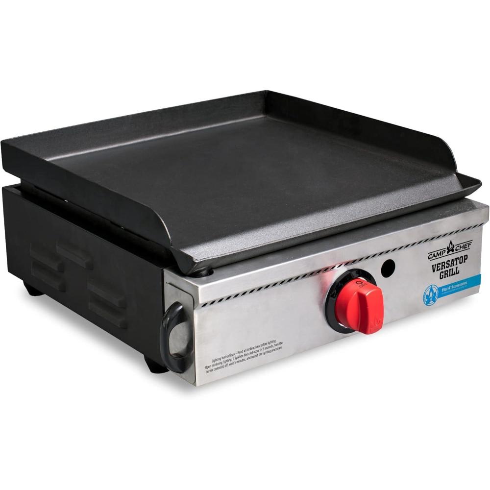 imageCamp Chef Versatop Portable Flat Top Grill 250 and Griddle FTG250 Compatible 14 Accessories