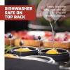 Camp Chef Breakfast Kit – Flat-Top Griddle Accessories Includes Pancake Batter Dispenser, Griddle Spatula & 4 Egg Rings