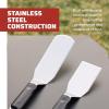 Camp Chef Griddle Essentials Kit – Flat-Top Griddle Accessories Include 2 Grill Spatulas, Grilling Tongs, Grill Scraper, 2 Squeeze Bottles & Magnetic Bottle Holder