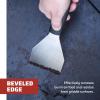 Camp Chef Griddle Scraper – Dishwasher-Safe Grill Scraper – Features Stainless Steel Construction, Hang Loop & More