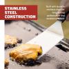 Camp Chef Smashed Burger Kit – Flat-Top Griddle Accessories Include Grill Spatula, Burger Press & Melting Dome