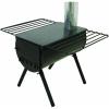 Camp Chef Alpine CS14 Heavy Duty Cylinder Tent Cabin Stove with damper and side shelves(Stove)