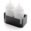 Camp Chef Bottle Caddy – Flat-Top Griddle Accessories Includes 2 Squeeze Bottles and Magnetic Bottle Holder