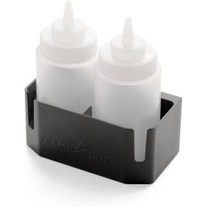 Camp Chef Bottle Caddy – Flat-Top Griddle Accessories Includes 2 Squeeze Bottles and Magnetic Bottle Holder