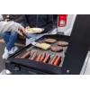 Gridiron Gameday 24″ Portable Propane Grill – Flat Top Tabletop Griddle with Hinged Lid, 24,000 BTUs, Flamethrower Ignition, Dual Heat Zones, Adjustable Legs for Tailgating, Camping & Outdoor Cooking