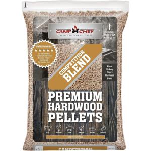 Camp Chef Competition Blend BBQ Pellets, Hardwood Pellets for Grill, Smoke, Bake, Roast, Braise and BBQ, 20 lb. Bag(Competition Blend)