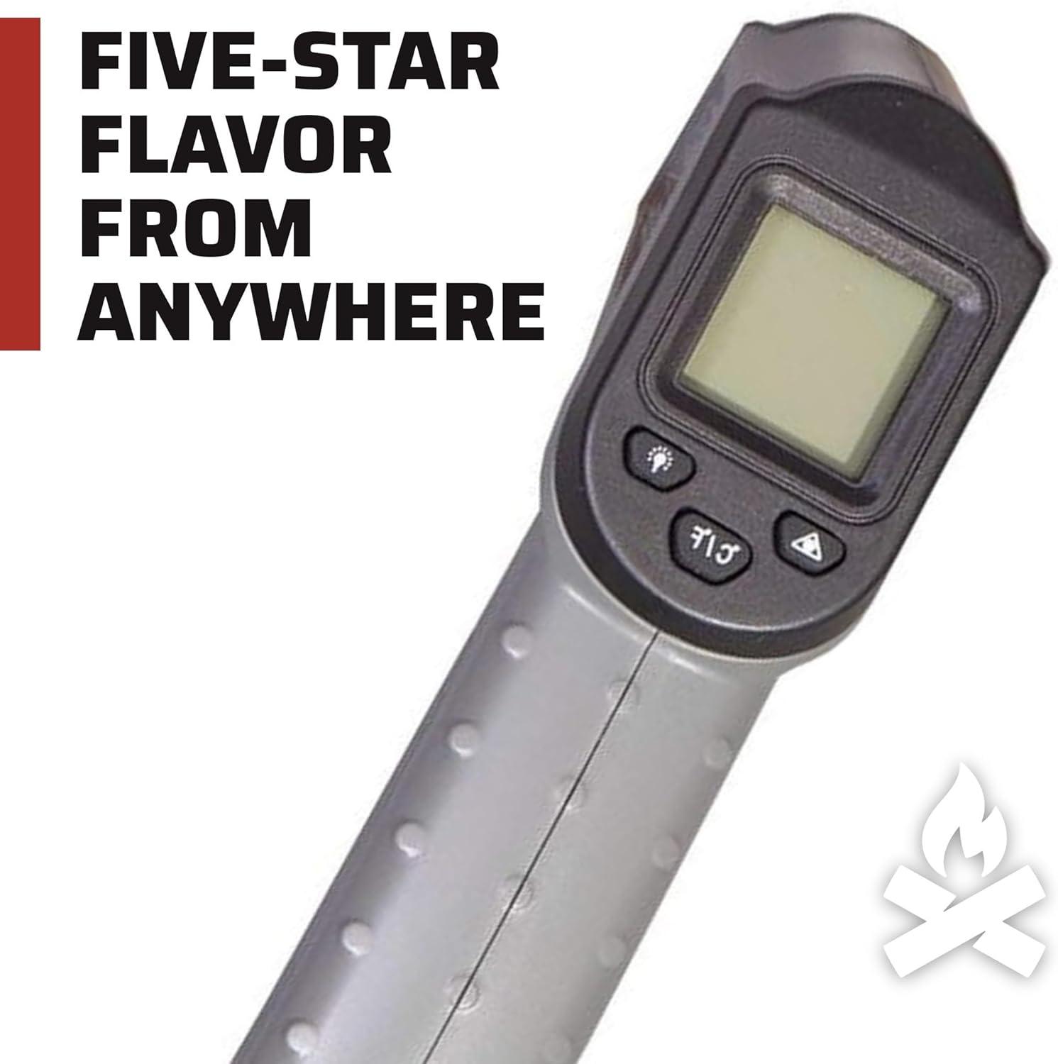 imageCamp Chef Infrared Cooking Thermometer Gray LTIR