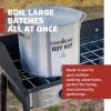 Camp Chef Aluminum Hot Water Pot – for Hot Chocolate & Hot Apple Cider – Hot Water Storage with a Spigot for Dishes – Easy-to-Serve Hot Beverage Dispenser – 32 Quart Pot – About 120 Servings