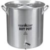 Camp Chef Aluminum Hot Water Pot – for Hot Chocolate & Hot Apple Cider – Hot Water Storage with a Spigot for Dishes – Easy-to-Serve Hot Beverage Dispenser – 32 Quart Pot – About 120 Servings