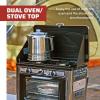 Camp Chef Outdoor Camp Oven, Black/Silver, 31″ H x 24″ W x 18″ L
