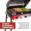 Camp Chef Big Gas Grill, Black/Red , 7″ H x 24″ W x 15.75″ L
